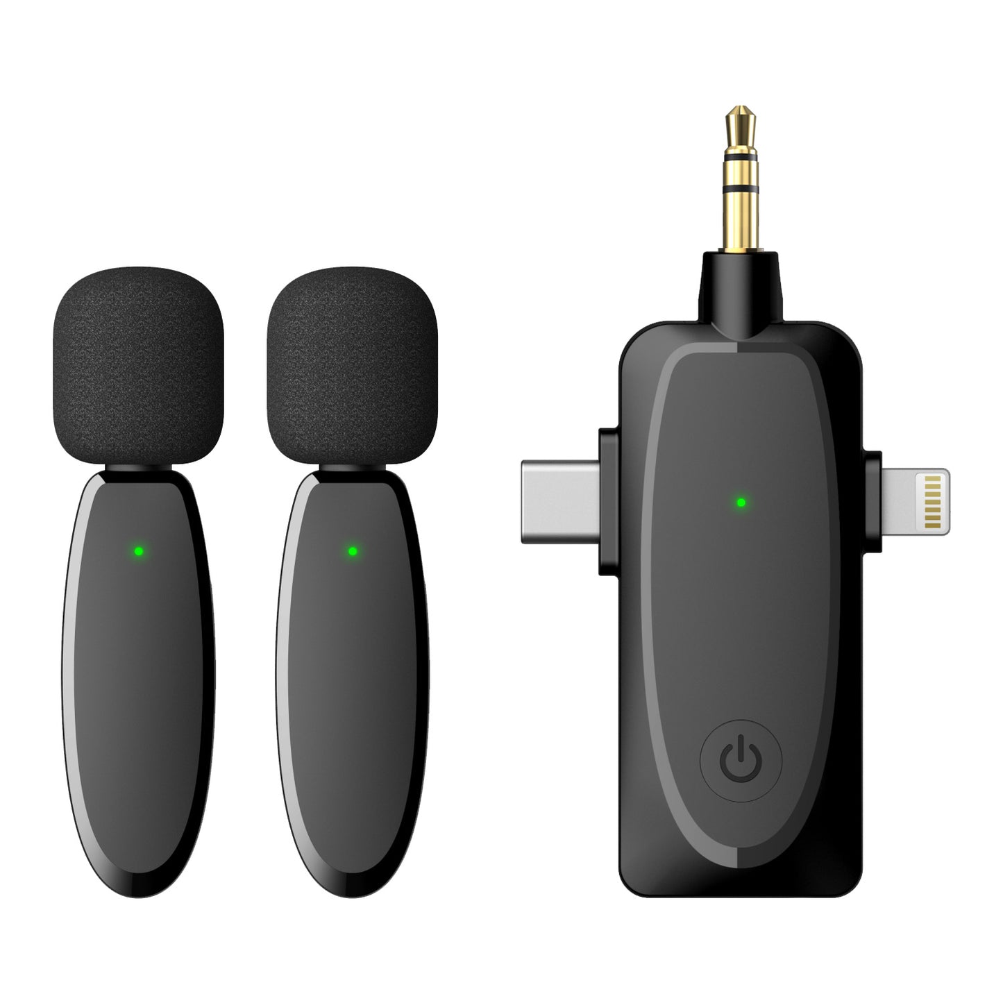 TDAP003-2 wireless one to two lavalier microphone