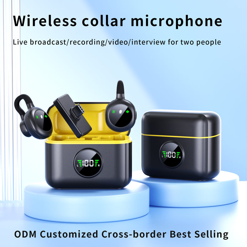 Wireless Microphone Designed for Vloggers and Short Video Creators