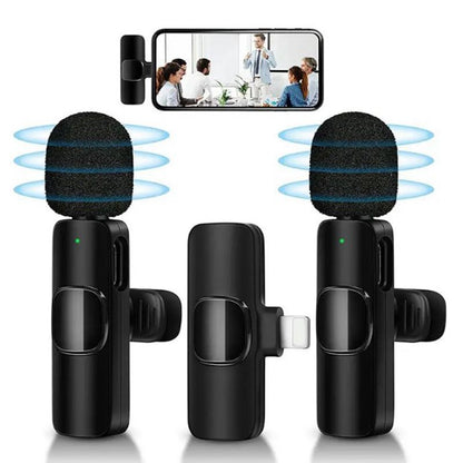 K9 Wireless Microphone for Clear Audio in Vlogs and Short Video Creation