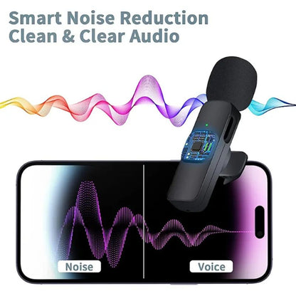 K9 Wireless Microphone for Clear Audio in Vlogs and Short Video Creation