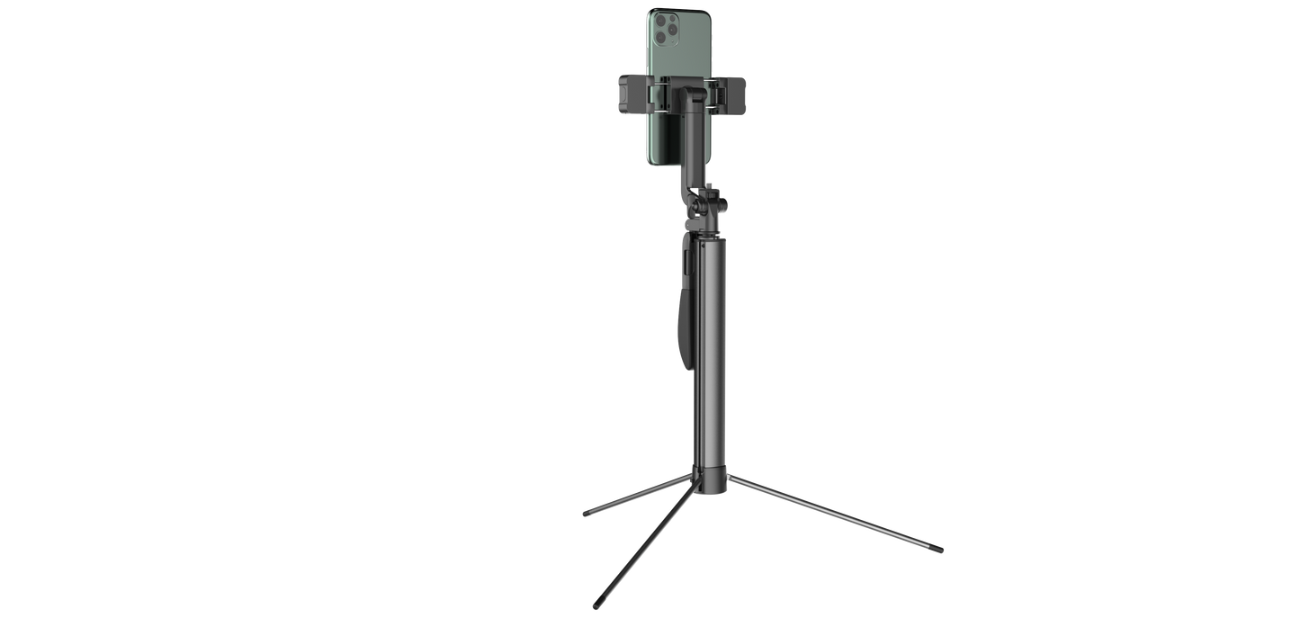 TDA21s Retractable cell phone tripod and selfie stick