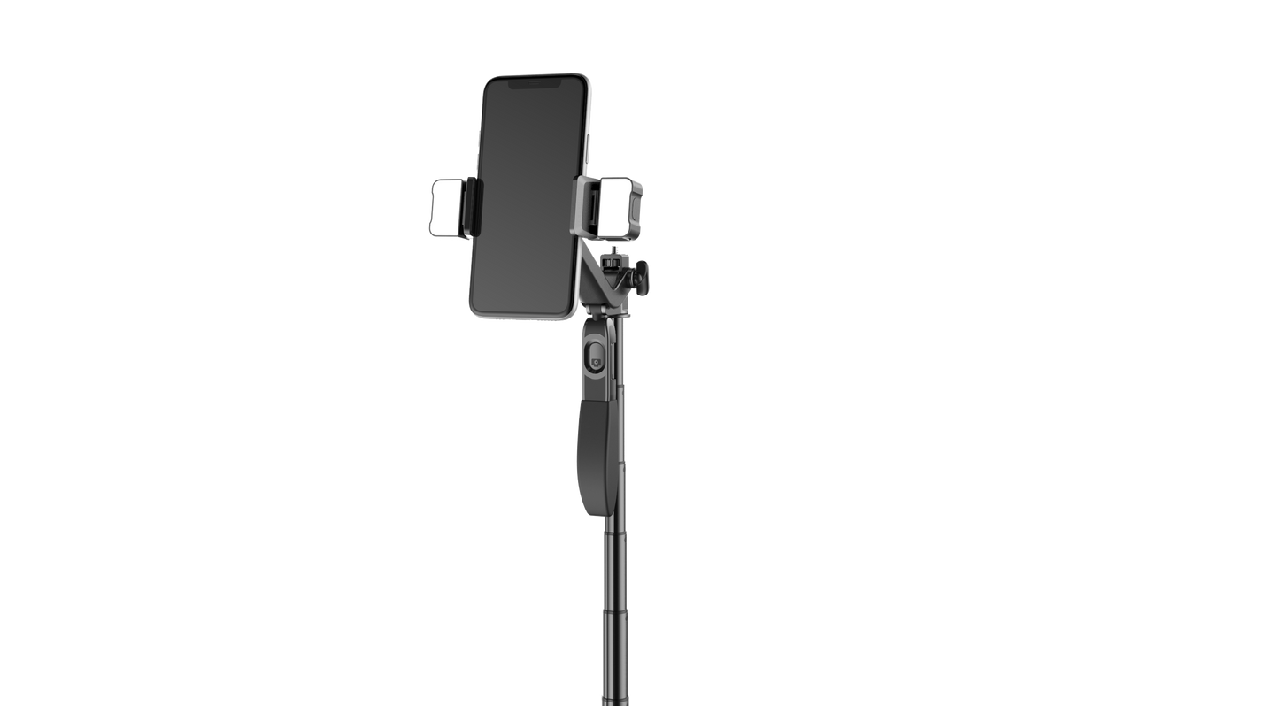 TDA21s Retractable cell phone tripod and selfie stick