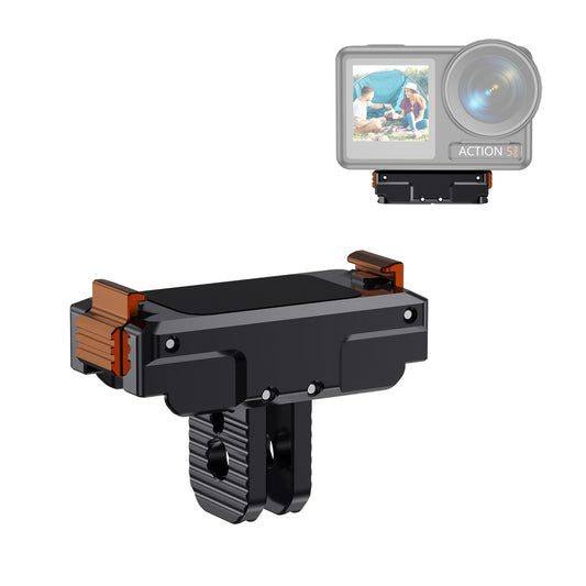 ACTION Magnetic Quick Release Metal Base for DJI Action Cameras – Stable Mounting with Easy Detachment
