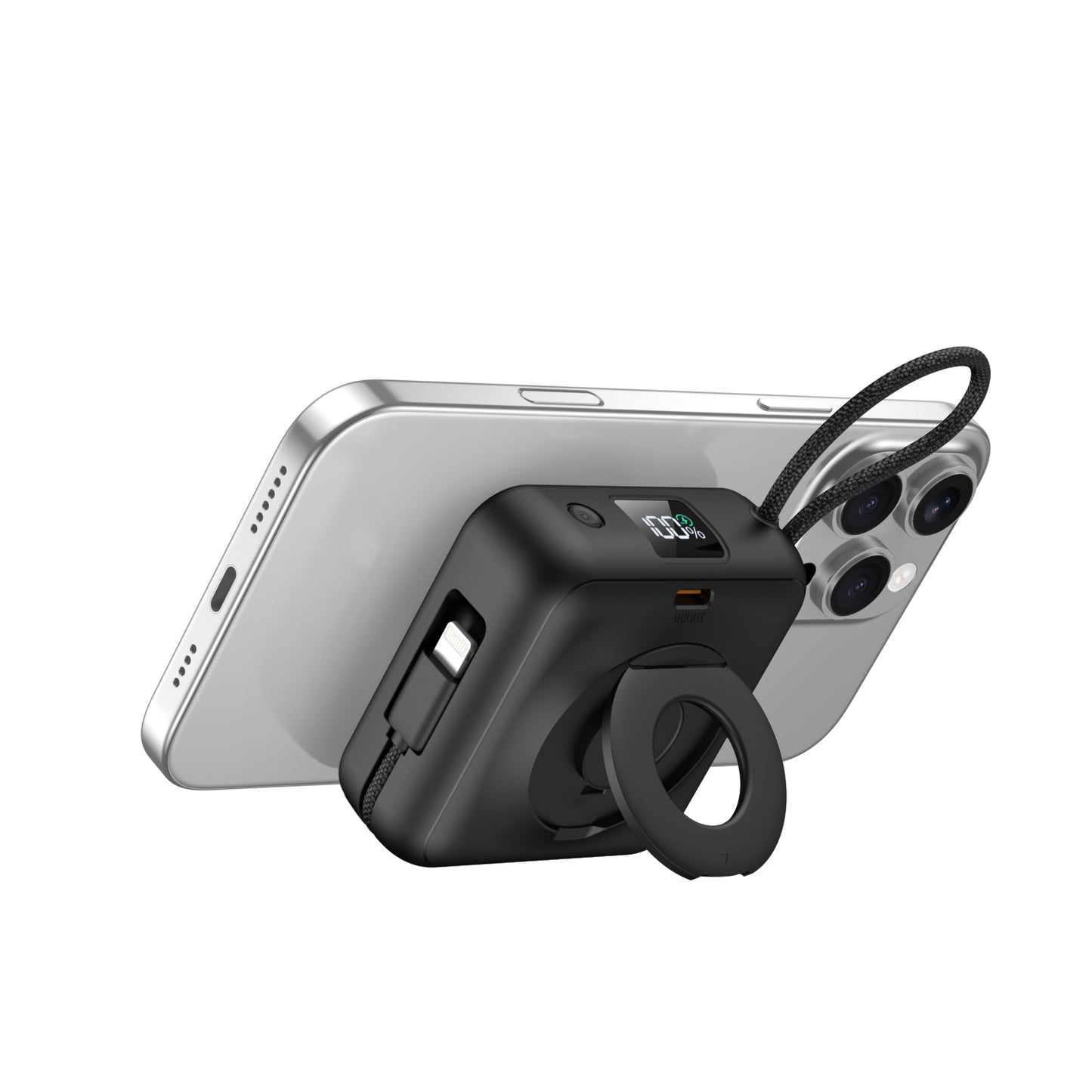 Tokdance MagSafe Magnetic Square Wireless Power Bank – 10,000mAh Portable Charger for iPhone