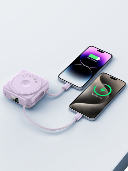 Tokdance MagSafe Magnetic Square Wireless Power Bank – 10,000mAh Portable Charger for iPhone