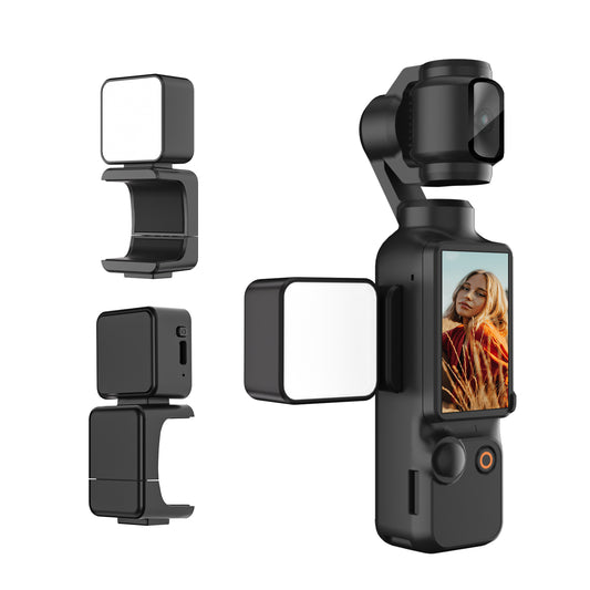 Tokdance Pocket 3 LED Light Kit – Single Fill Lamp (Magnetic, High-CRI)