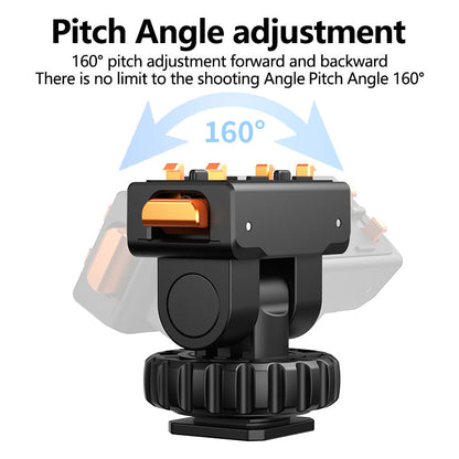 Insta360 Ace Plastic Cold Shoe Mount | Lightweight Quick-Release Swivel Adapter for Action Camera Accessories