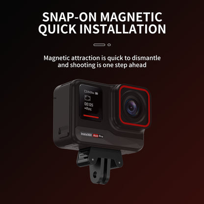 Tokdance Insta360 Metal Action Mount Base – Two-Prong Conversion Adapter