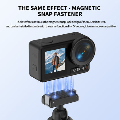 Tokdance Action Creator Tripod – Magnetic Quick-Release Mini Tripod for DJI Action Cameras