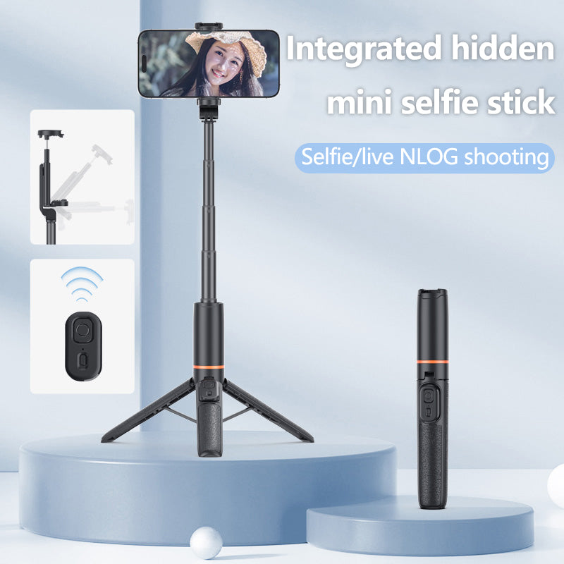 103BD Portable Bluetooth Selfie Stick with Concealed Design, 59cm Extendable