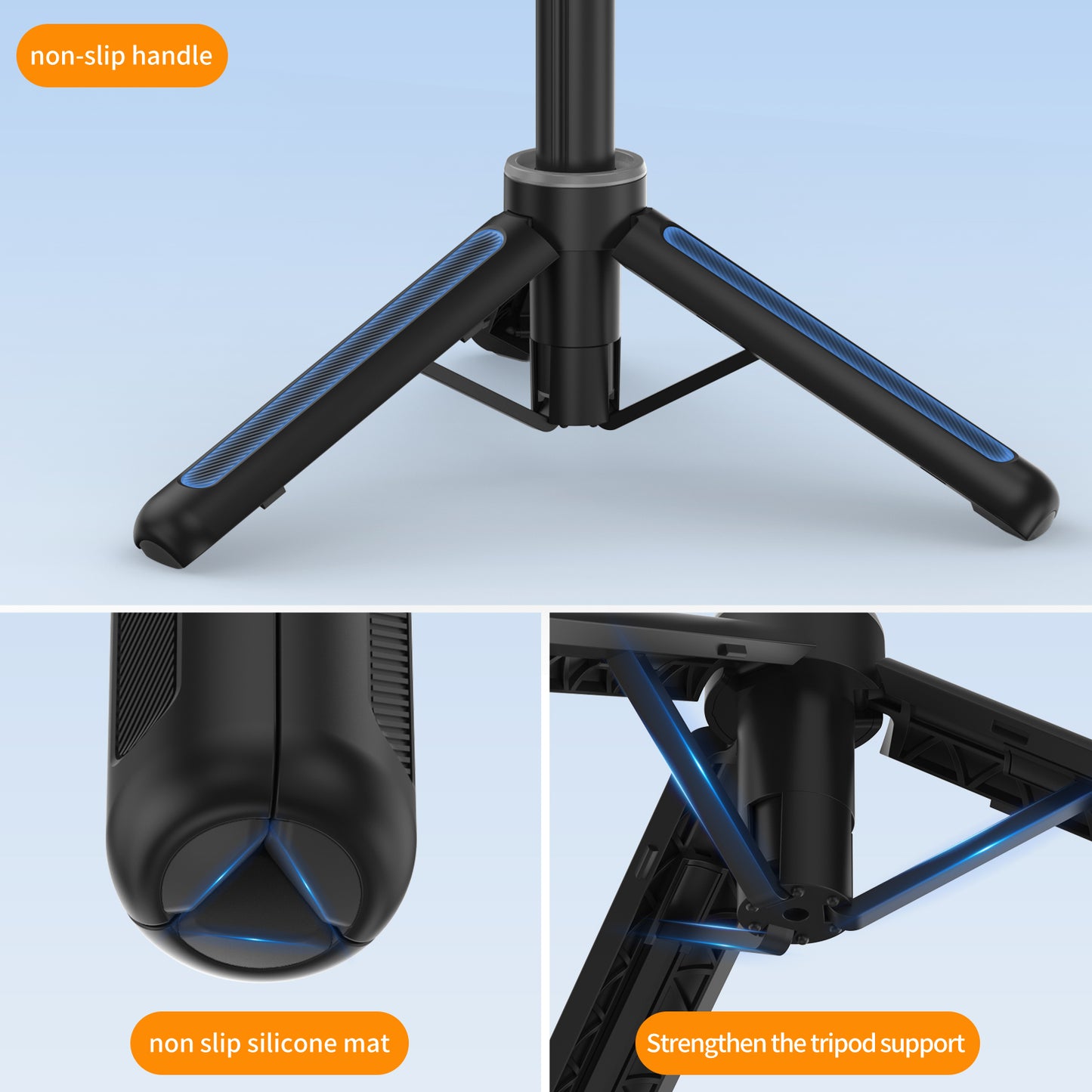 Tokdance Action Creator Tripod – Magnetic Quick-Release Mini Tripod for DJI Action Cameras
