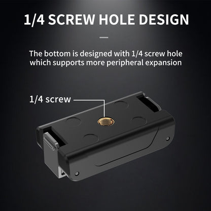 ACTION 1/4 Inch Screw Metal Base Mount for DJI Action Cameras – Universal Tripod Adapter for Stable Shooting