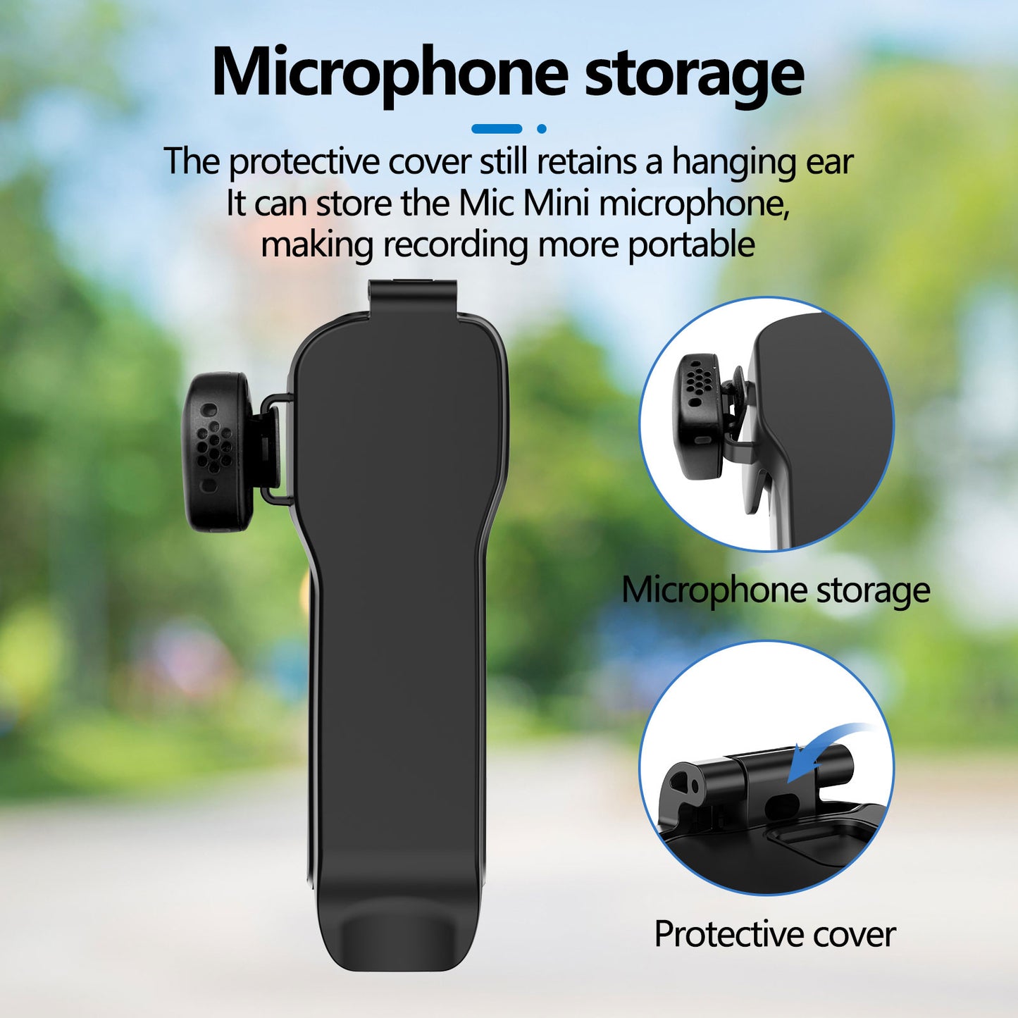 OK-01 Pocket 3 Protective Case | Shockproof Slim Cover for Pocket 3 Camera