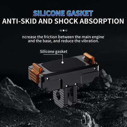 ACTION Magnetic Quick Release Metal Base for DJI Action Cameras – Stable Mounting with Easy Detachment