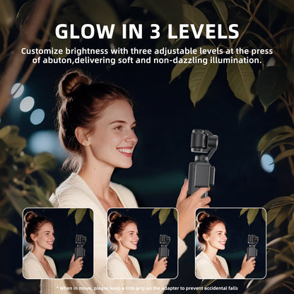 Tokdance Pocket 3 LED Light Kit – Single Fill Lamp (Magnetic, High-CRI)