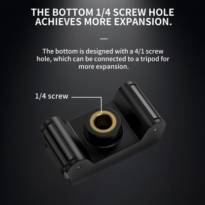 Tokdance ACE Metal 1/4" Quick-Mount Base – Tripod & Rig Adapter