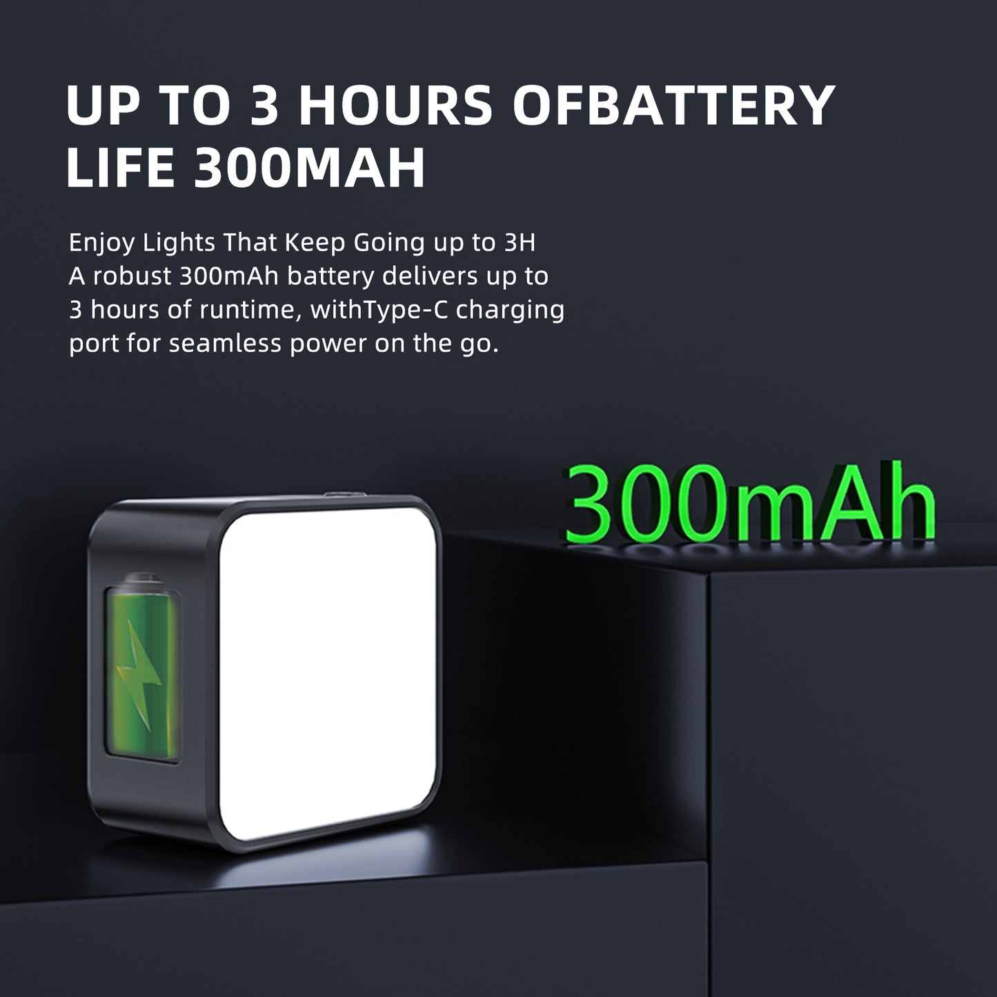 Tokdance Pocket 3 LED Light Kit – Single Fill Lamp (Magnetic, High-CRI)