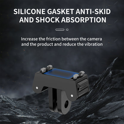 Tokdance Insta360 Metal Action Mount Base – Two-Prong Conversion Adapter