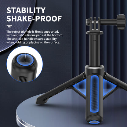 Tokdance Universal Action Camera Tripod – Compatible with GoPro, DJI & Insta360
