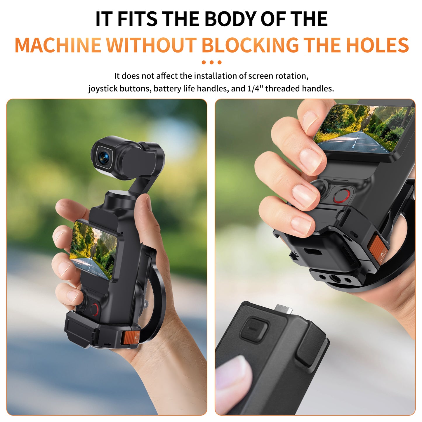 Tokdance Pocket 3 Creator MagSafe Phone Clamp – Magnetic Side-Mount Holder