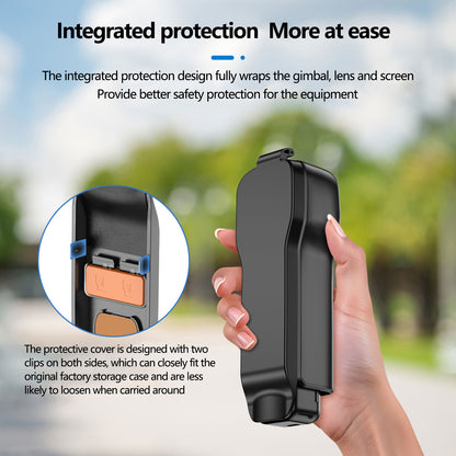 OK-01 Pocket 3 Protective Case | Shockproof Slim Cover for Pocket 3 Camera