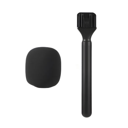 Wireless microphone handheld stick, for interviews