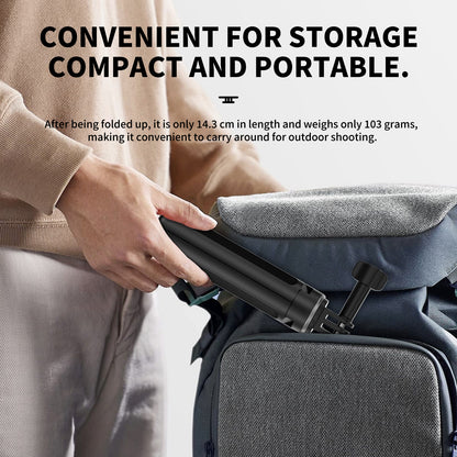 Tokdance Universal Action Camera Tripod – Compatible with GoPro, DJI & Insta360