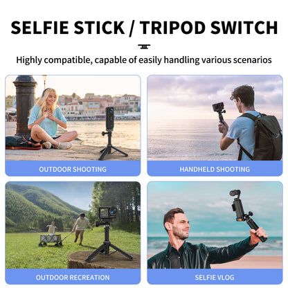 Tokdance Universal Action Camera Tripod – Compatible with GoPro, DJI & Insta360