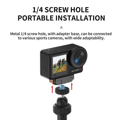 Tokdance Creator Ball Head Tripod – 1/4" Universal Desk & Travel Vlog Tripod