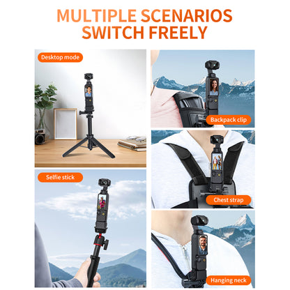 Pocket 3 Quick Release Charging Mount Base for DJI Pocket 3 Camera Accessories