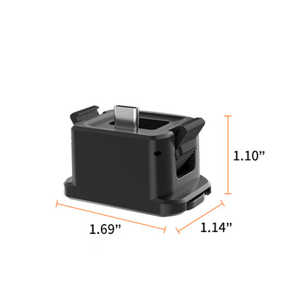 Pocket 3 Quick Release Charging Mount Base for DJI Pocket 3 Camera Accessories