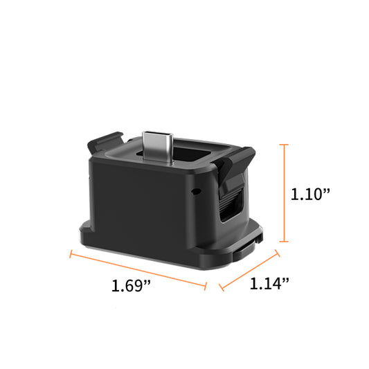 Pocket 3 Quick Release Charging Mount Base for DJI Pocket 3 Camera Accessories