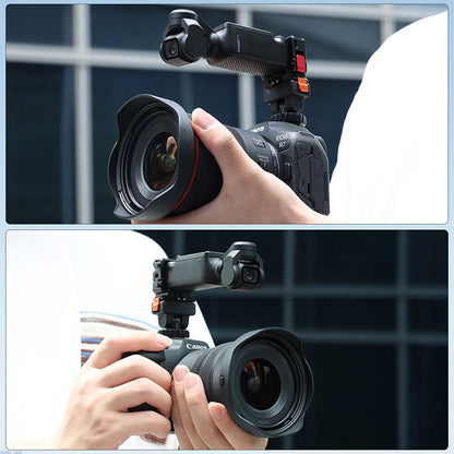 Insta360 AC-36 Action Camera Quick-Release Cold Shoe Mount | Durable Plastic Swivel Adapter for Accessories