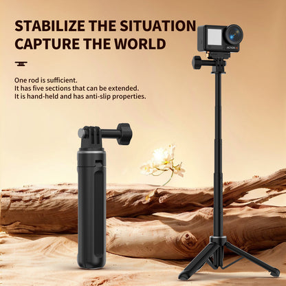 Universal Tripod Mount Compatible with GoPro Insta360 DJI Action Cameras
