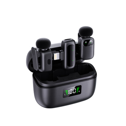 High-Quality Wireless Microphone for Vlog Audio, Works with Mobile