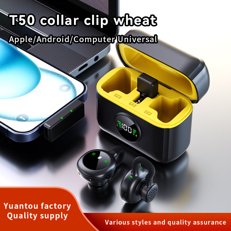 Wireless Microphone Designed for Vloggers and Short Video Creators