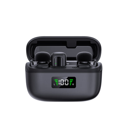 High-Quality Wireless Microphone for Vlog Audio, Works with Mobile
