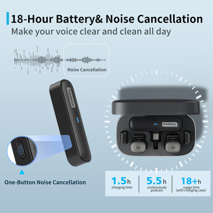 TDS9 Mini 3-in-1 Wireless Microphone System